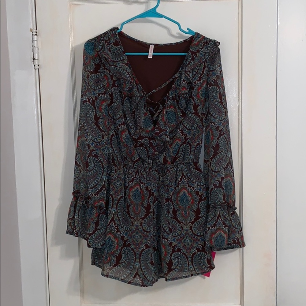 Long sleeve romper!